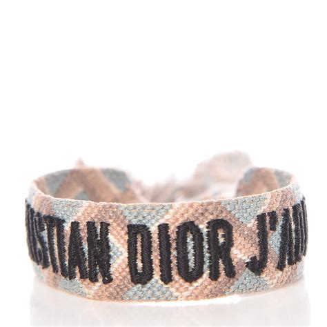 bracelet dior j'adior tissu|j'adior friendship bracelet.